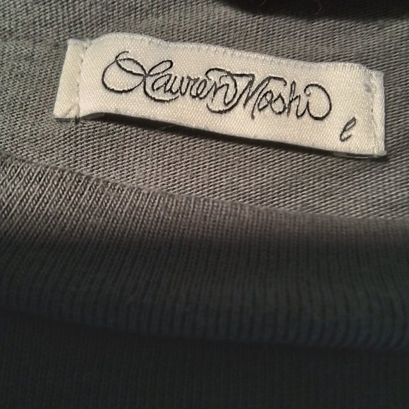 Lauren Moshi with Studded hearts T "The World Needs Love" long Sleeve hearts - Picture 5 of 8